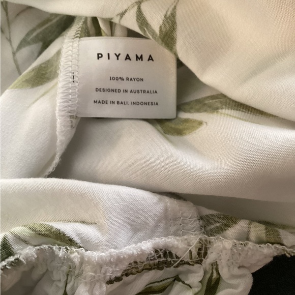 PIYAMA leaf print casual romper - Picture 7 of 7